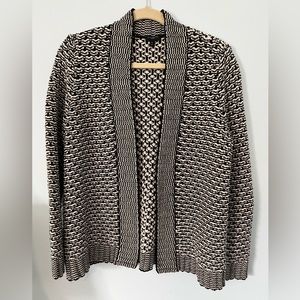 Vintage Talbots MP Open-Front Sweater Jacket